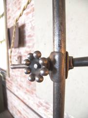 Floor Lamp Caged Edison Bulb Reading Vintage Industrial Cast Iron Task Light