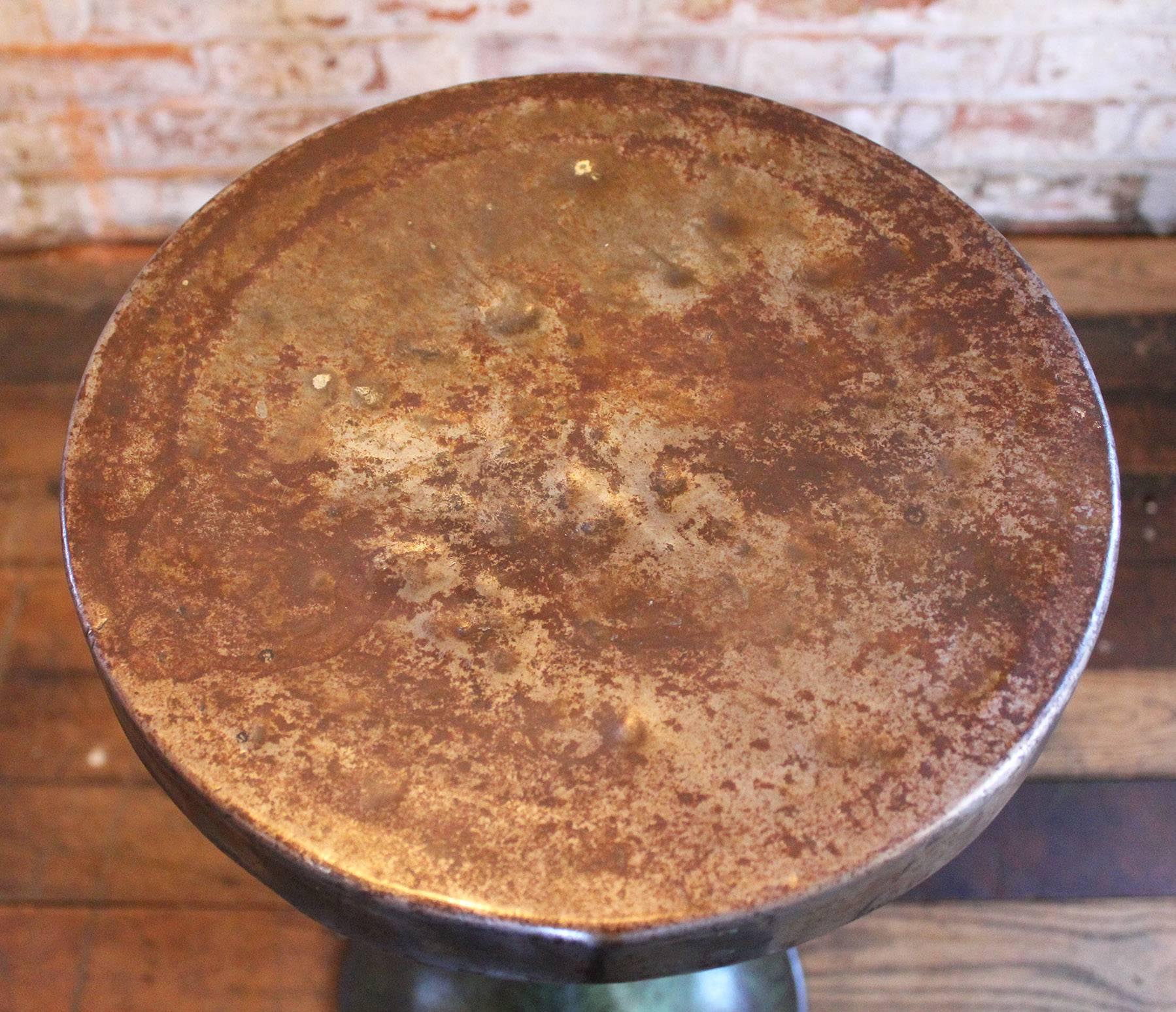 cast iron bar stools vintage