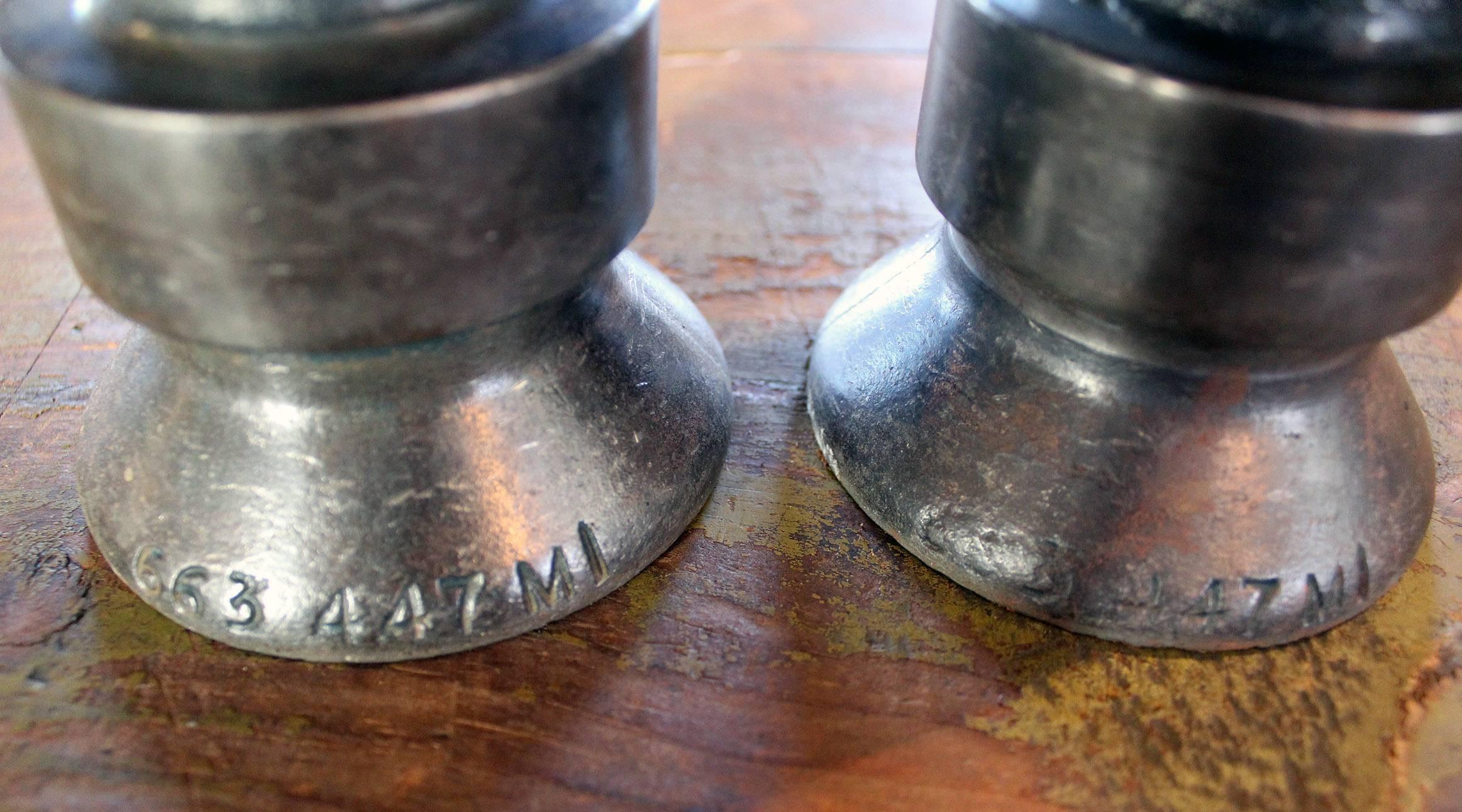 rustic candlesticks