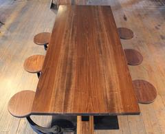 Swing Out Seat Kitchen Dining Table Set