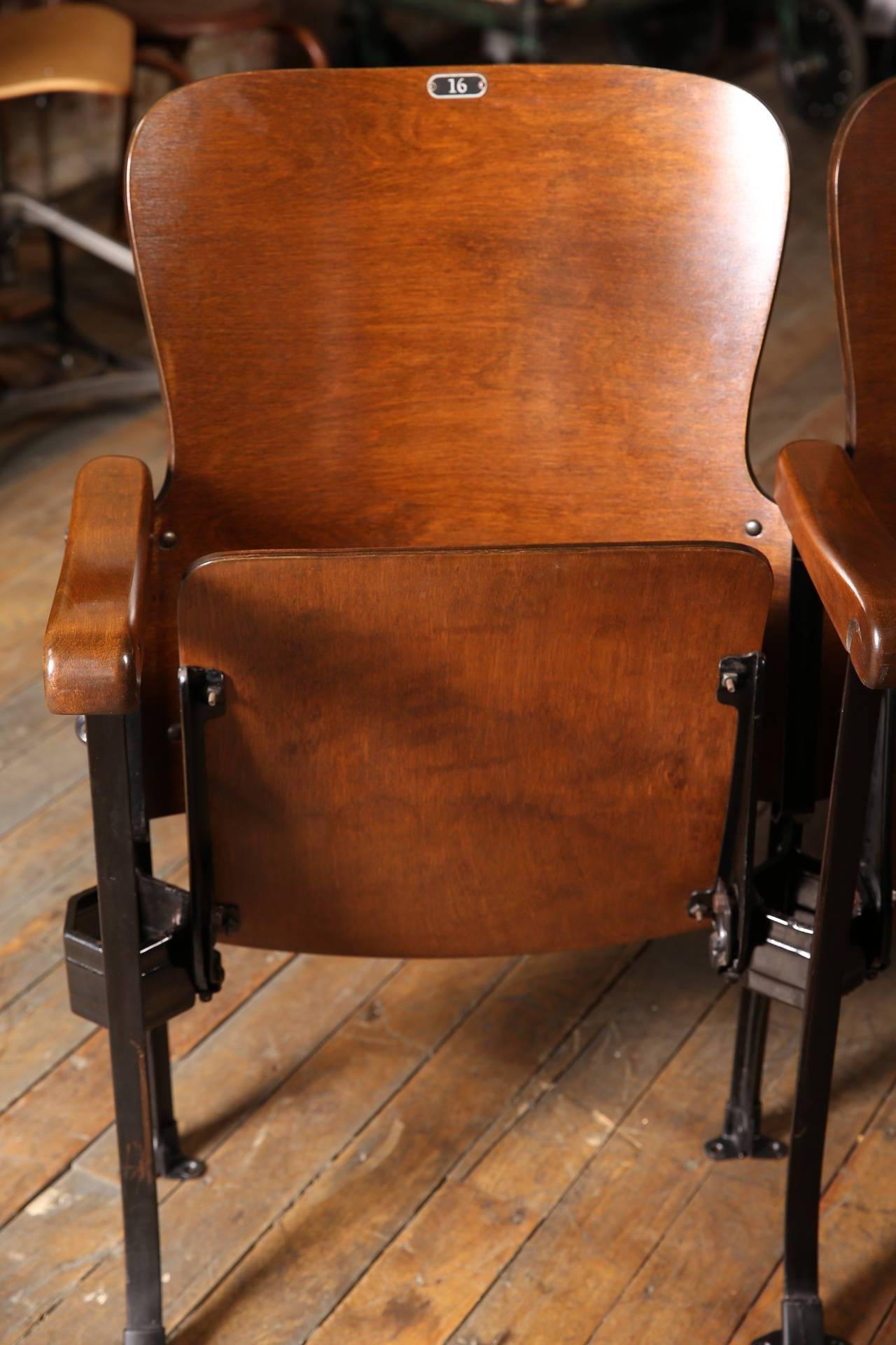 vintage theater seats