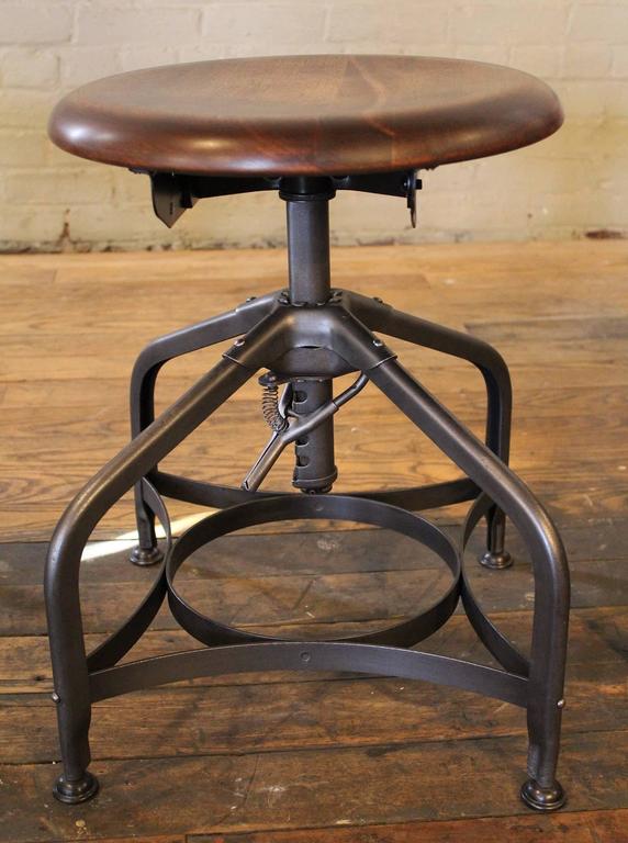 Steampunk Vintage Industrial Adjustable Toledo Wood Metal ...