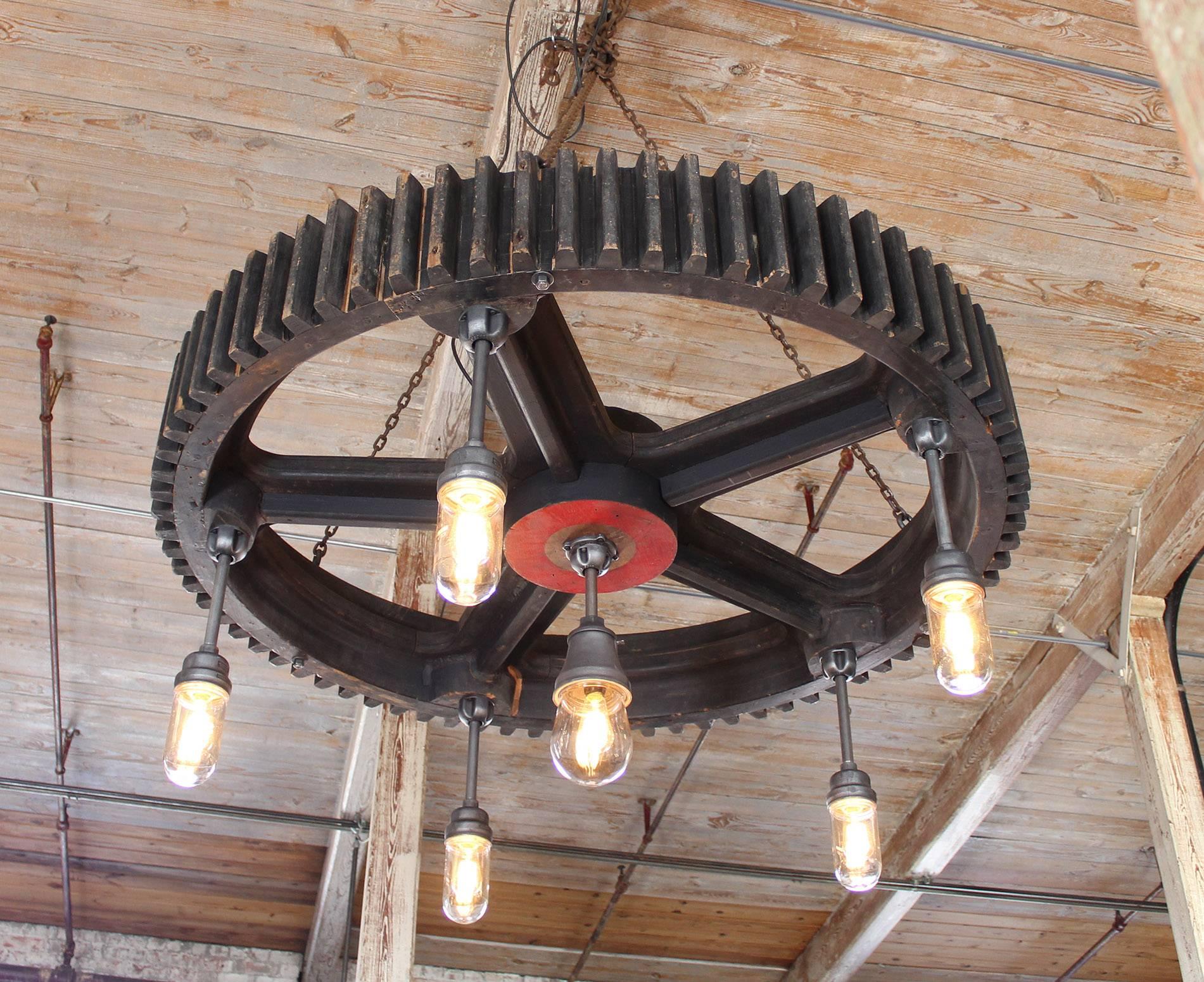 industrial chandelier lighting