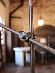 Floor Lamp, Light Vintage Shop Iron Steel Adjustable Reading Task with Claw Foot