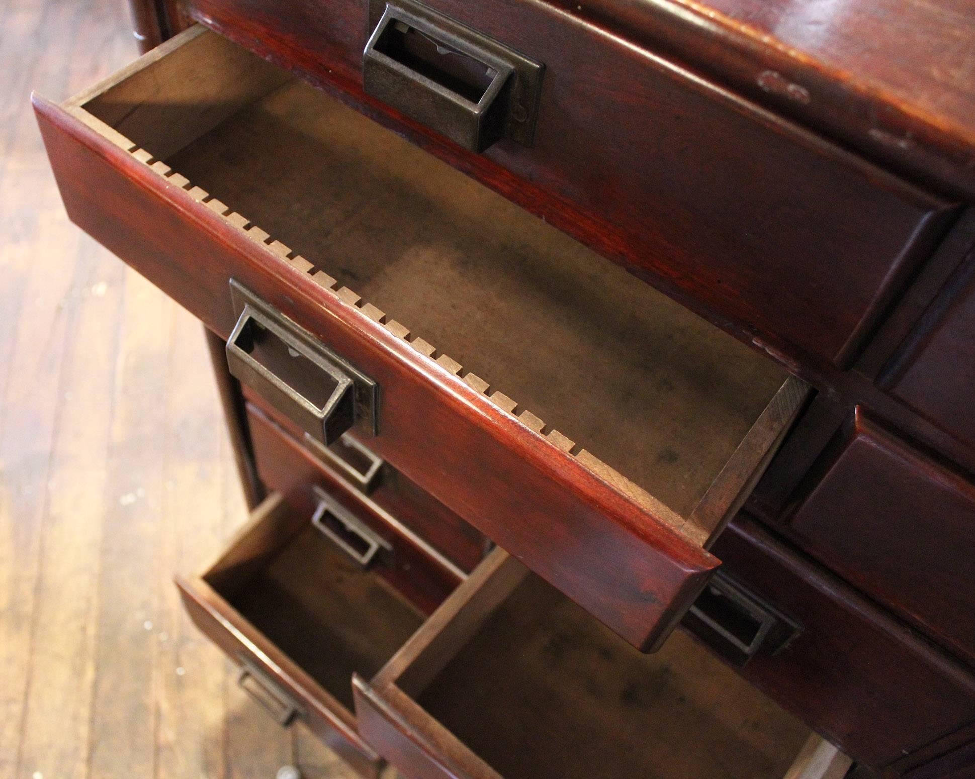 vintage multi drawer cabinet