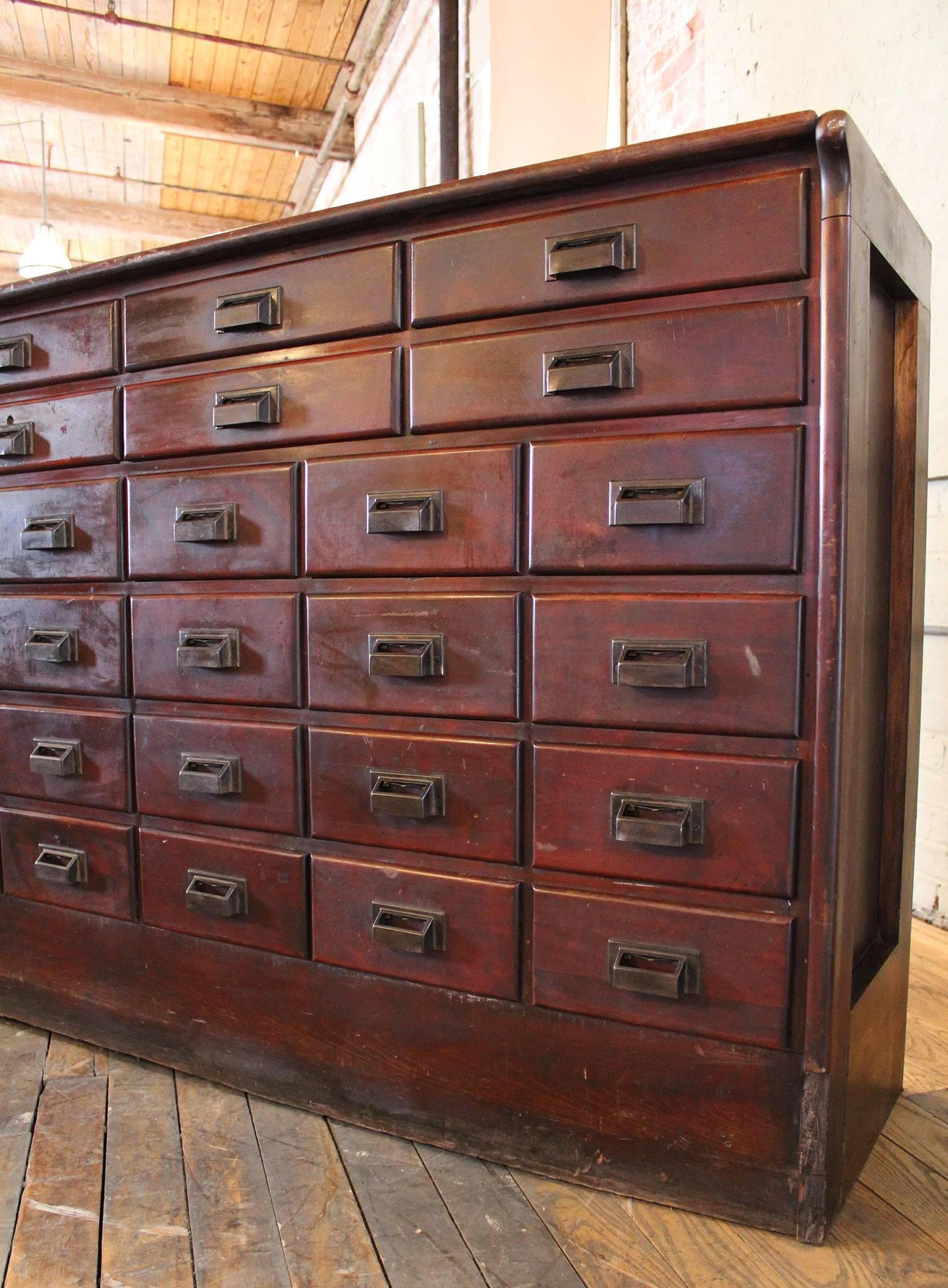 multi drawer wooden storage cabinet