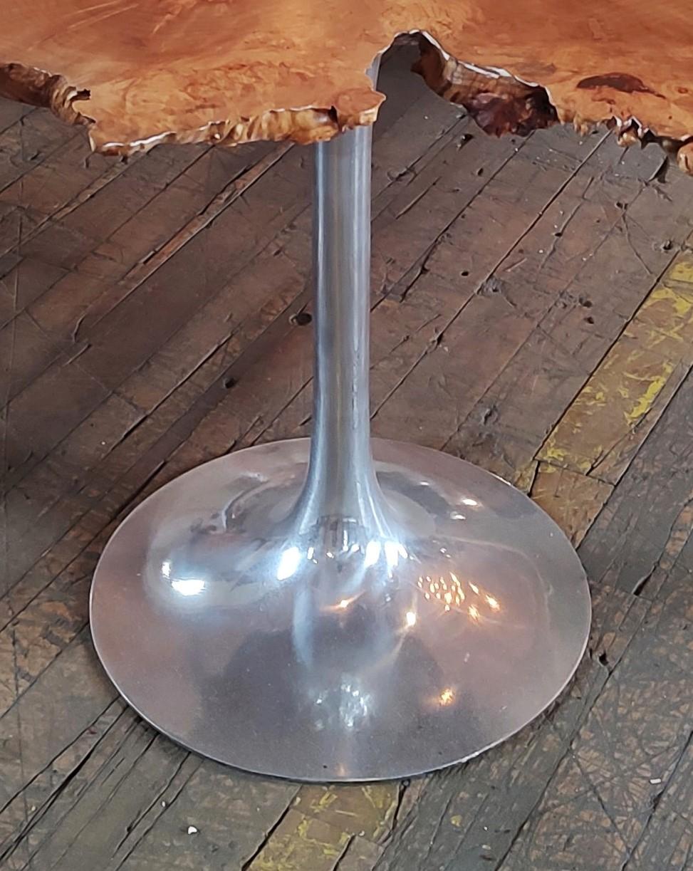 free form wood table