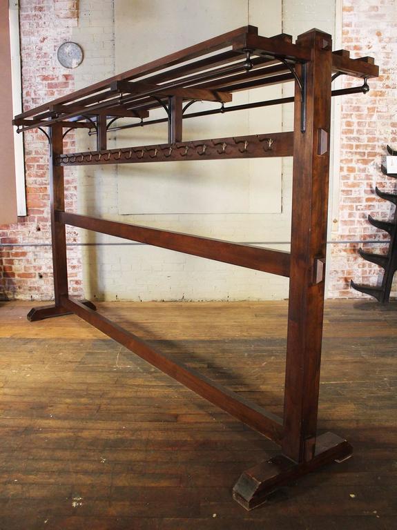 Masonic Temple Mission Style Coat Stand at 1stDibs