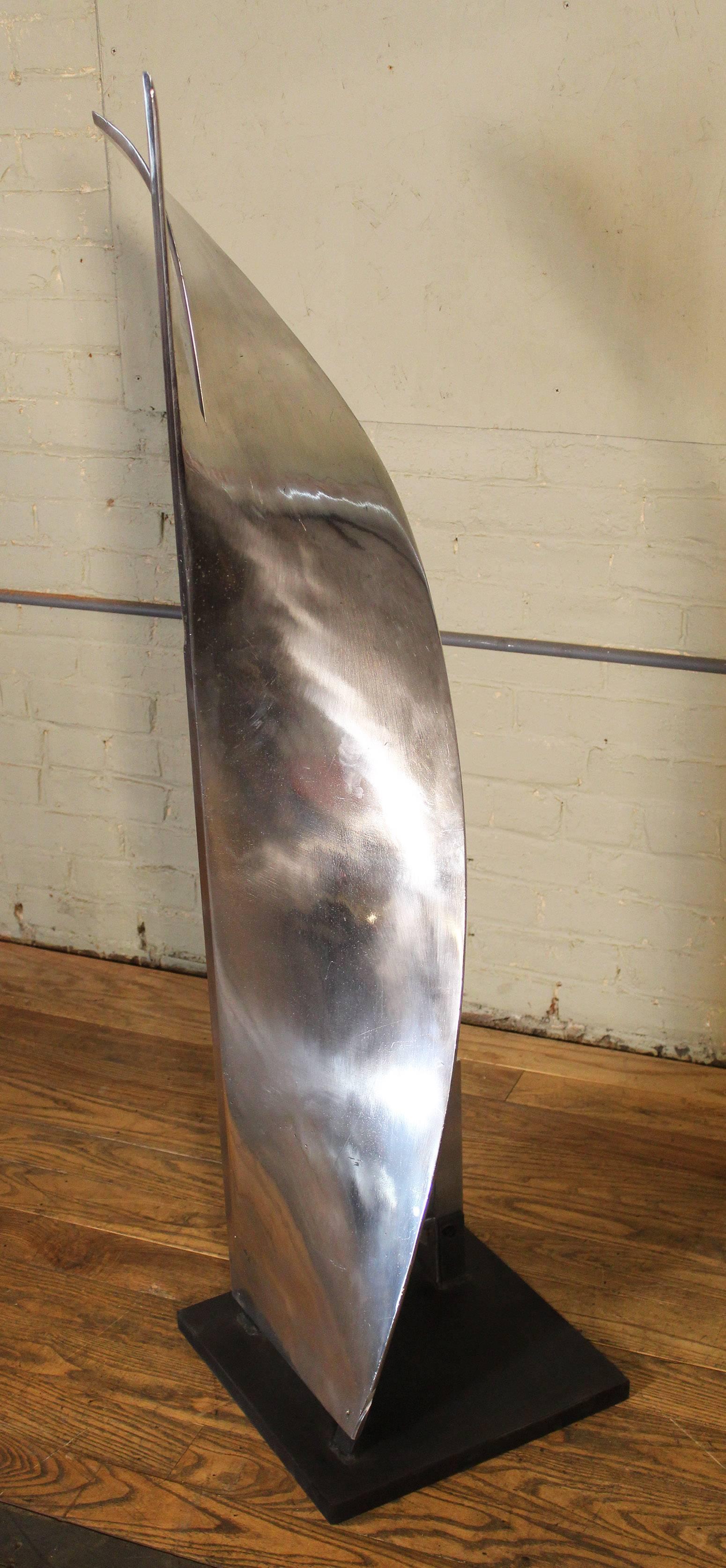 Aluminum Paper Mixing Blade Sculpture Model II For Sale 1