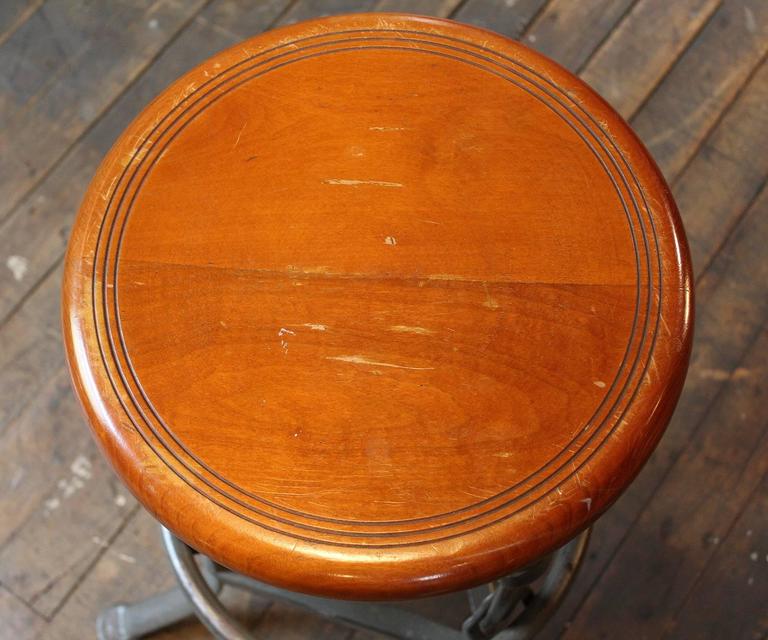 Backless Bar Stool Wood And Metal Adjustable Vintage Industrial Bar backless-bar-stool-wood-and-metal-adjustable-vintage-industrial-bar