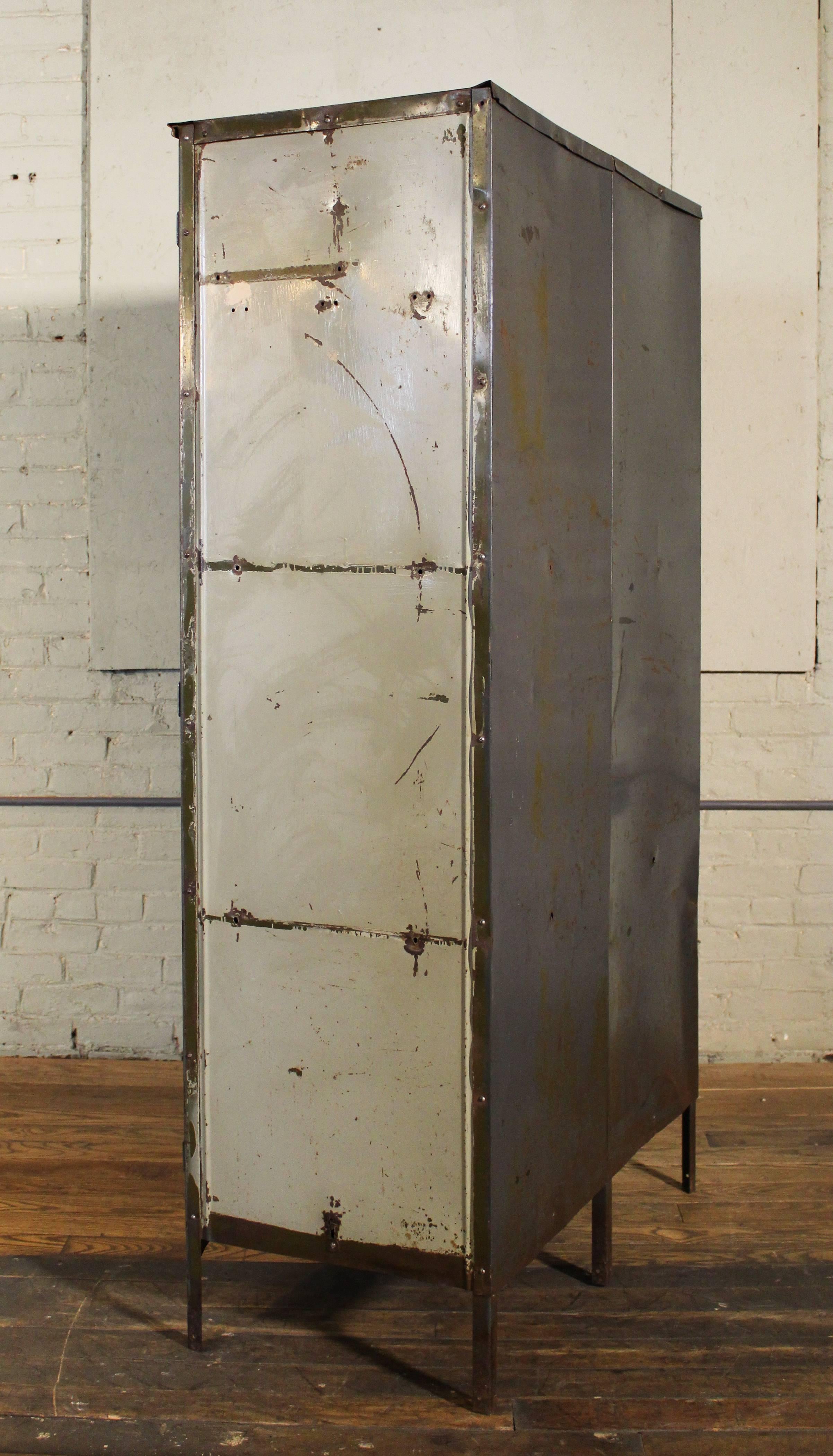 vintage gym lockers