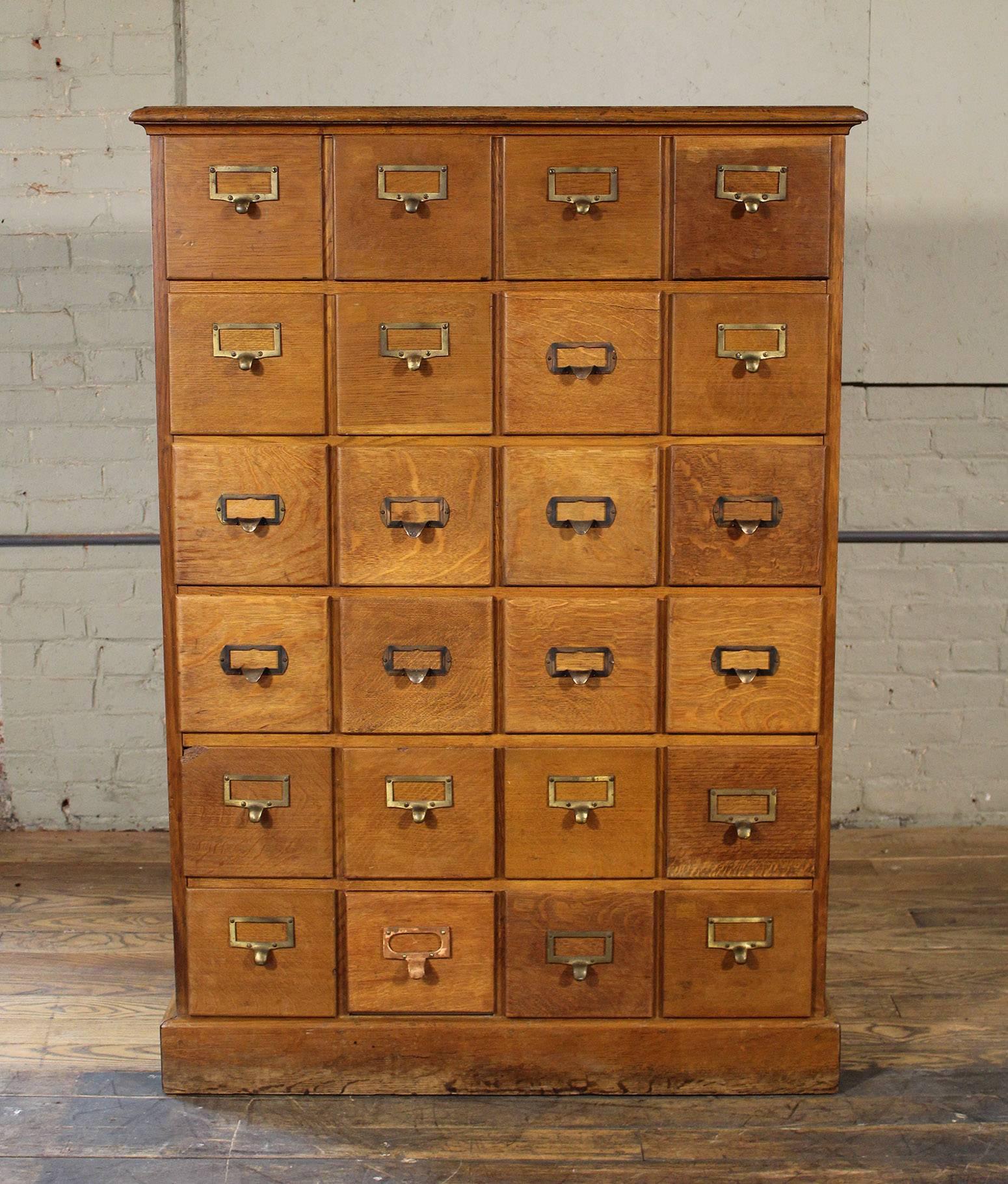 multi drawer cabinet vintage