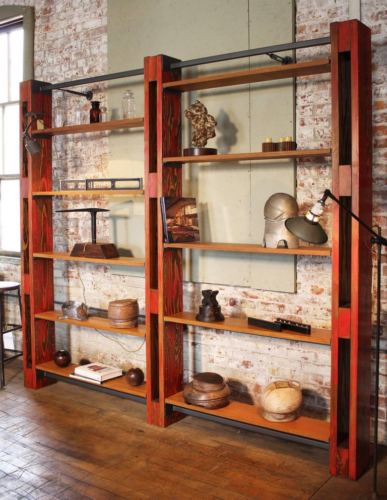 Shelving Storage Expandable Wall Unit Modular Custom Bookcase System ...
