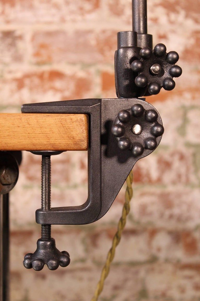 Drafting Table Task Light Lamp Vintage Industrial ...