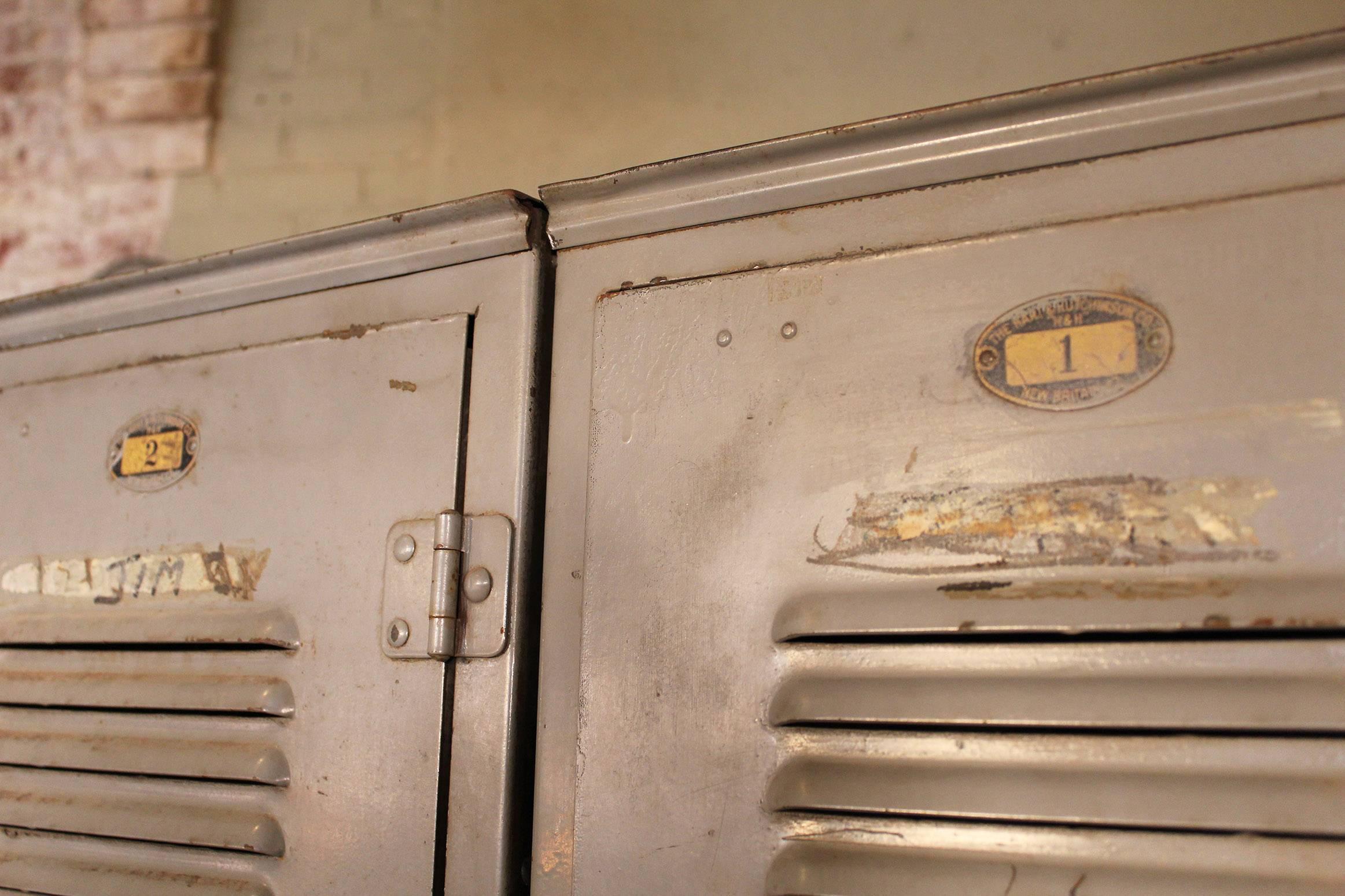 vintage school lockers