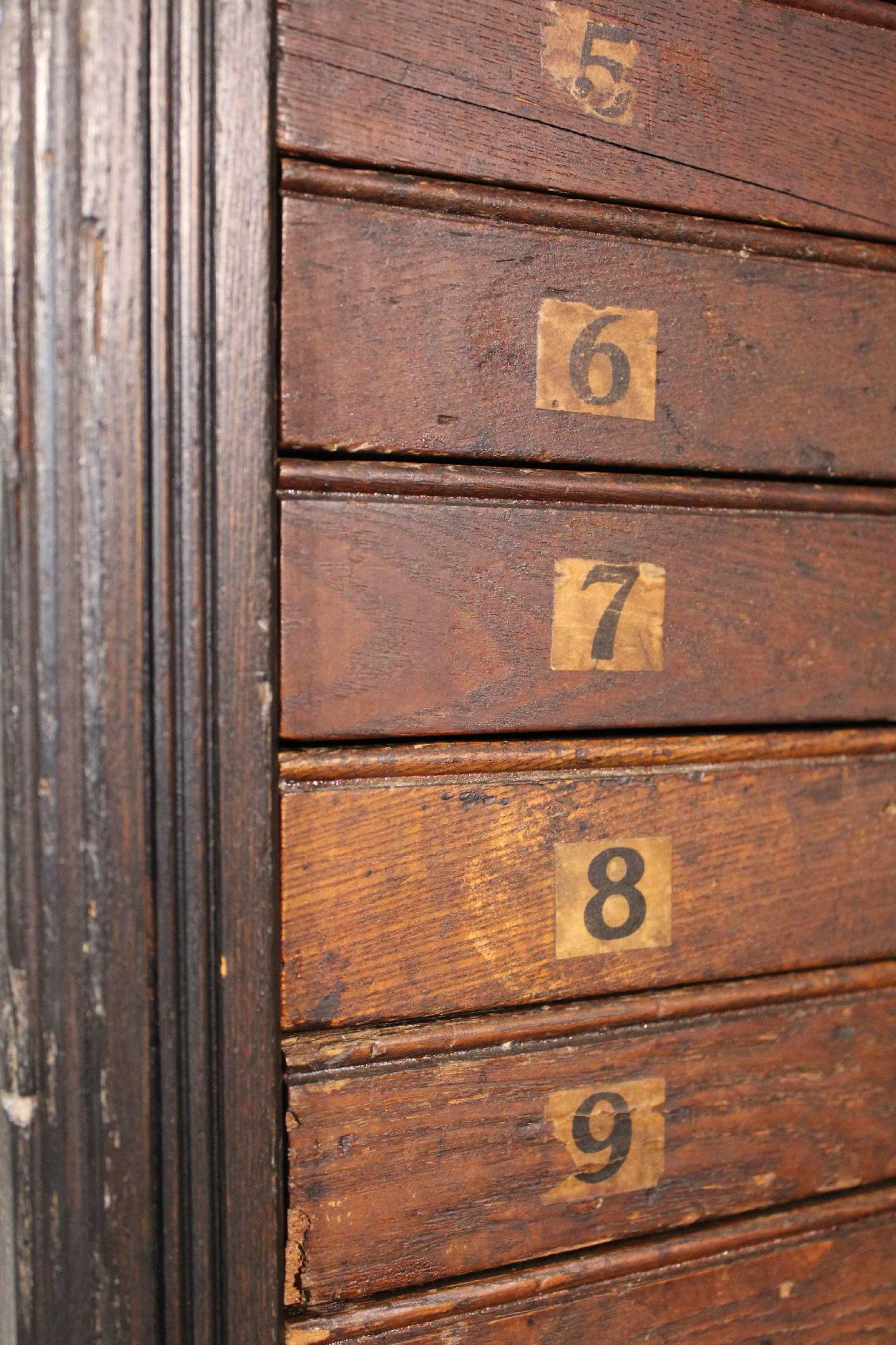 antique blueprint cabinet for sale