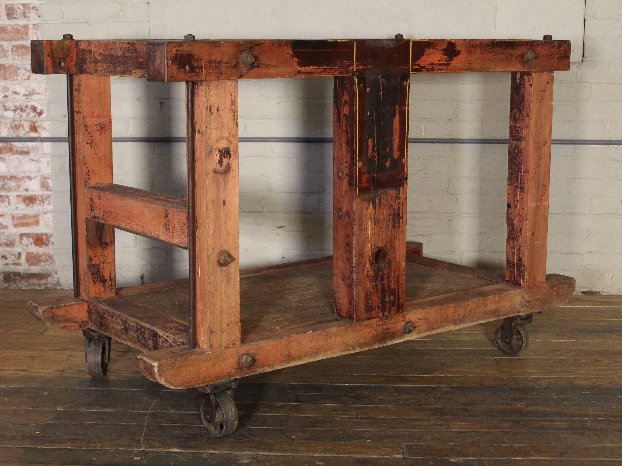 vintage kitchen cart