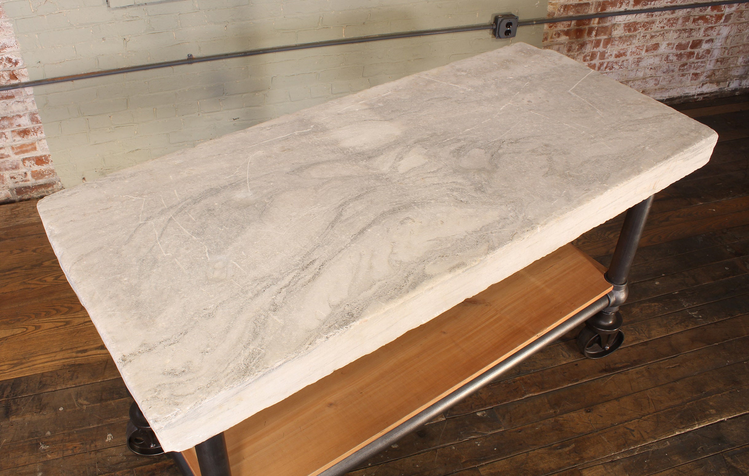 Marble Top Table Kitchen Island