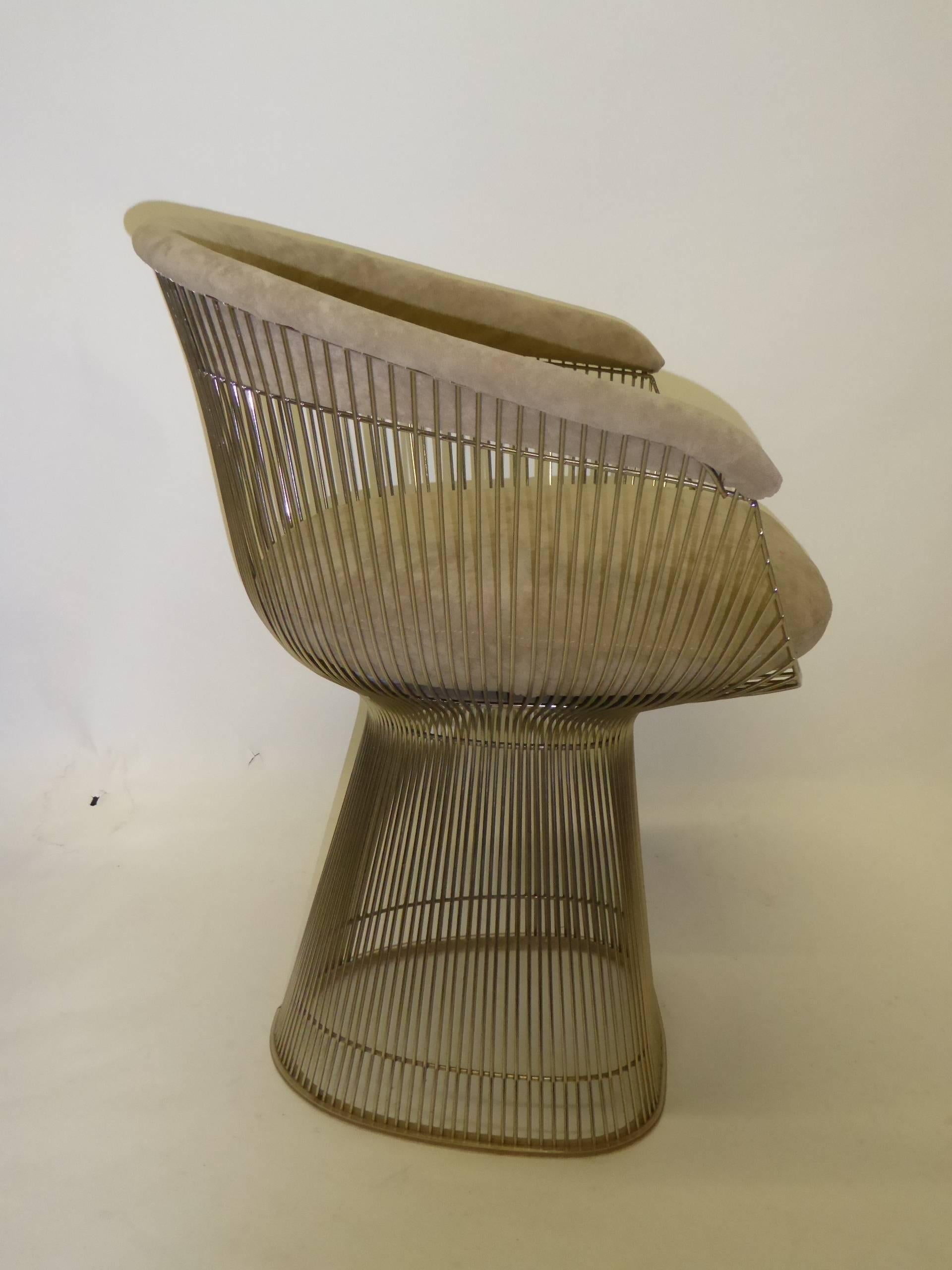 American Four Iconic Warren Platner Armchairs for Knoll