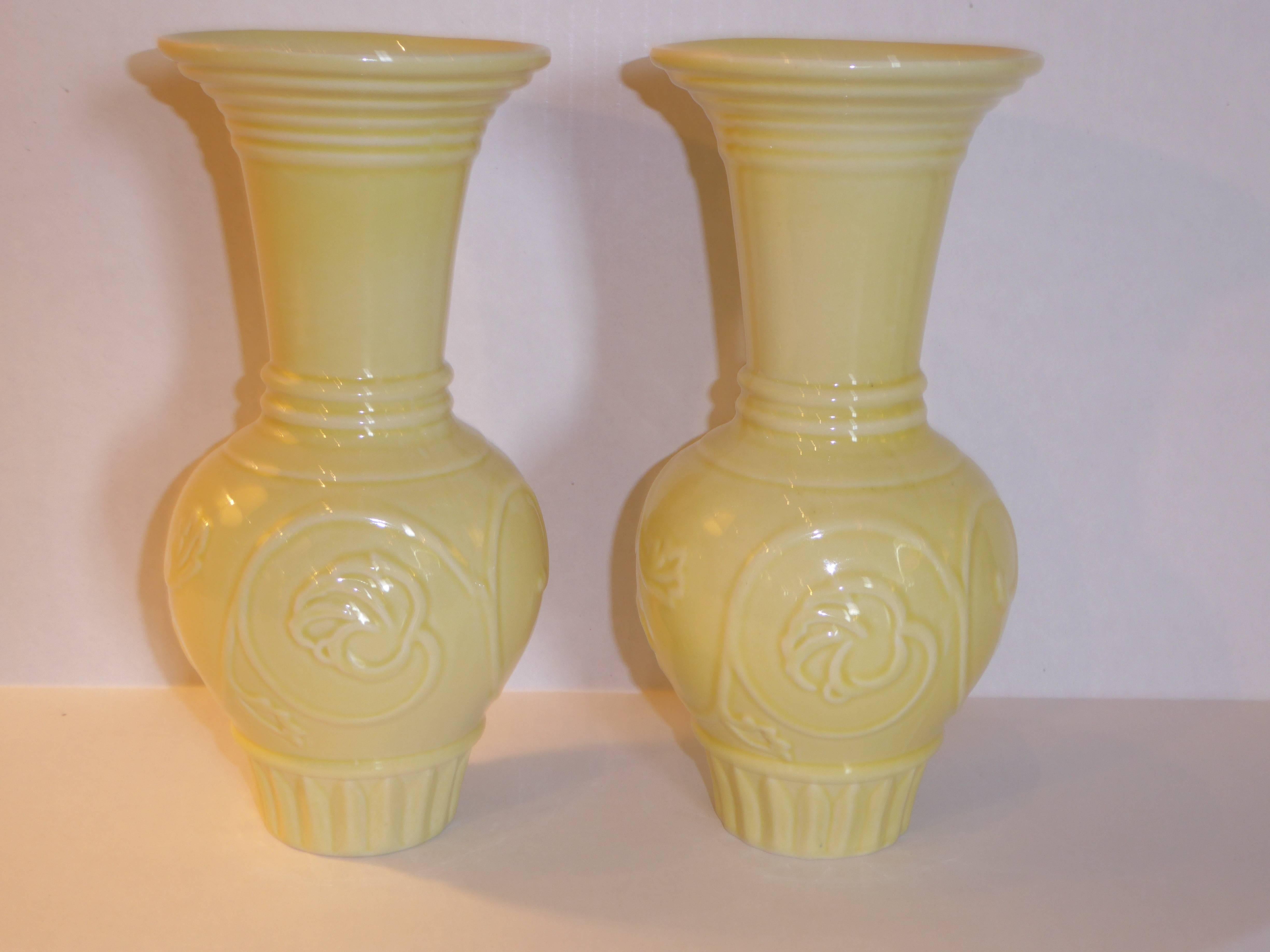trenton pottery vase