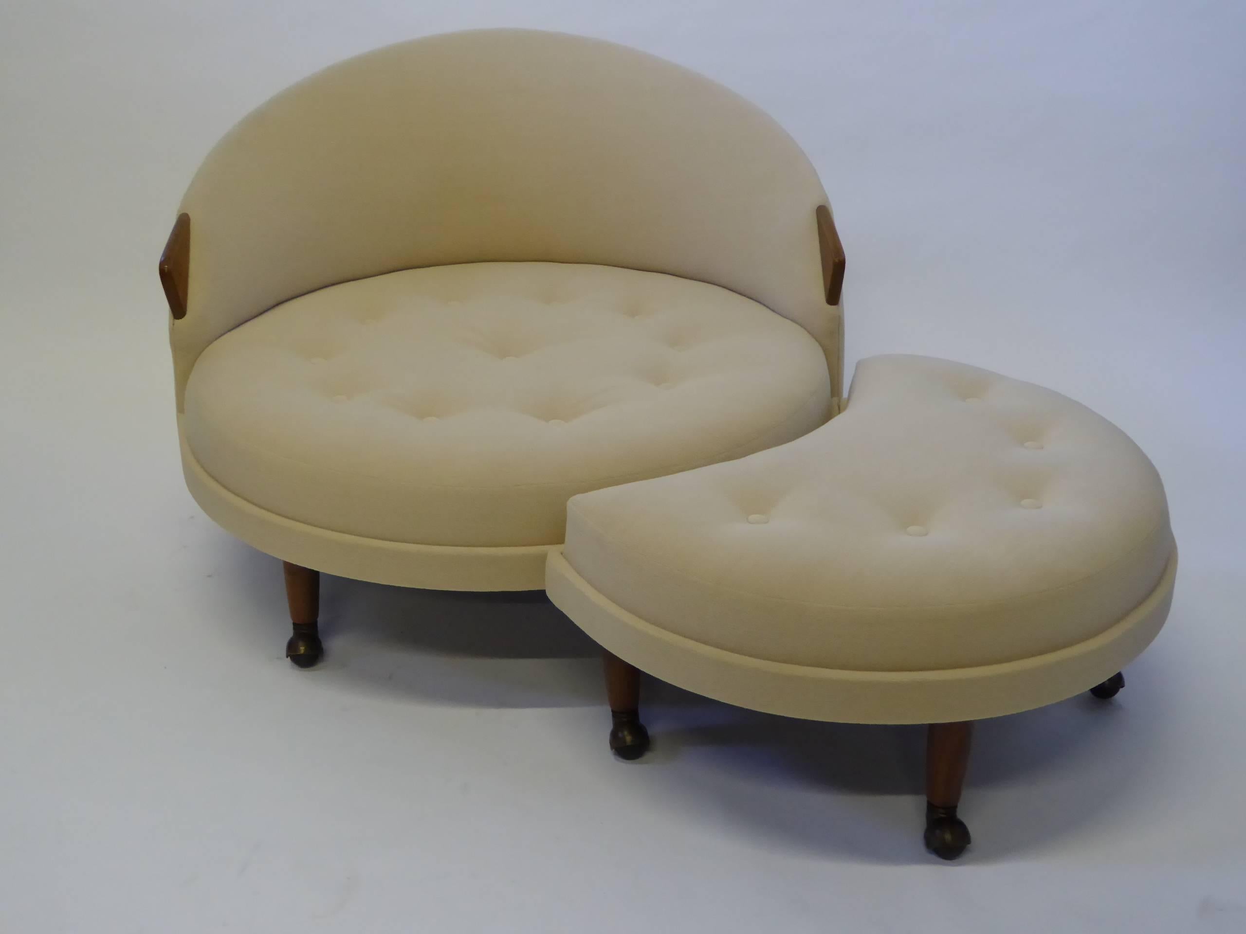 adrian pearsall round chair