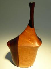 1973 Tom Tramel California Wood Artist Weedpot Vase