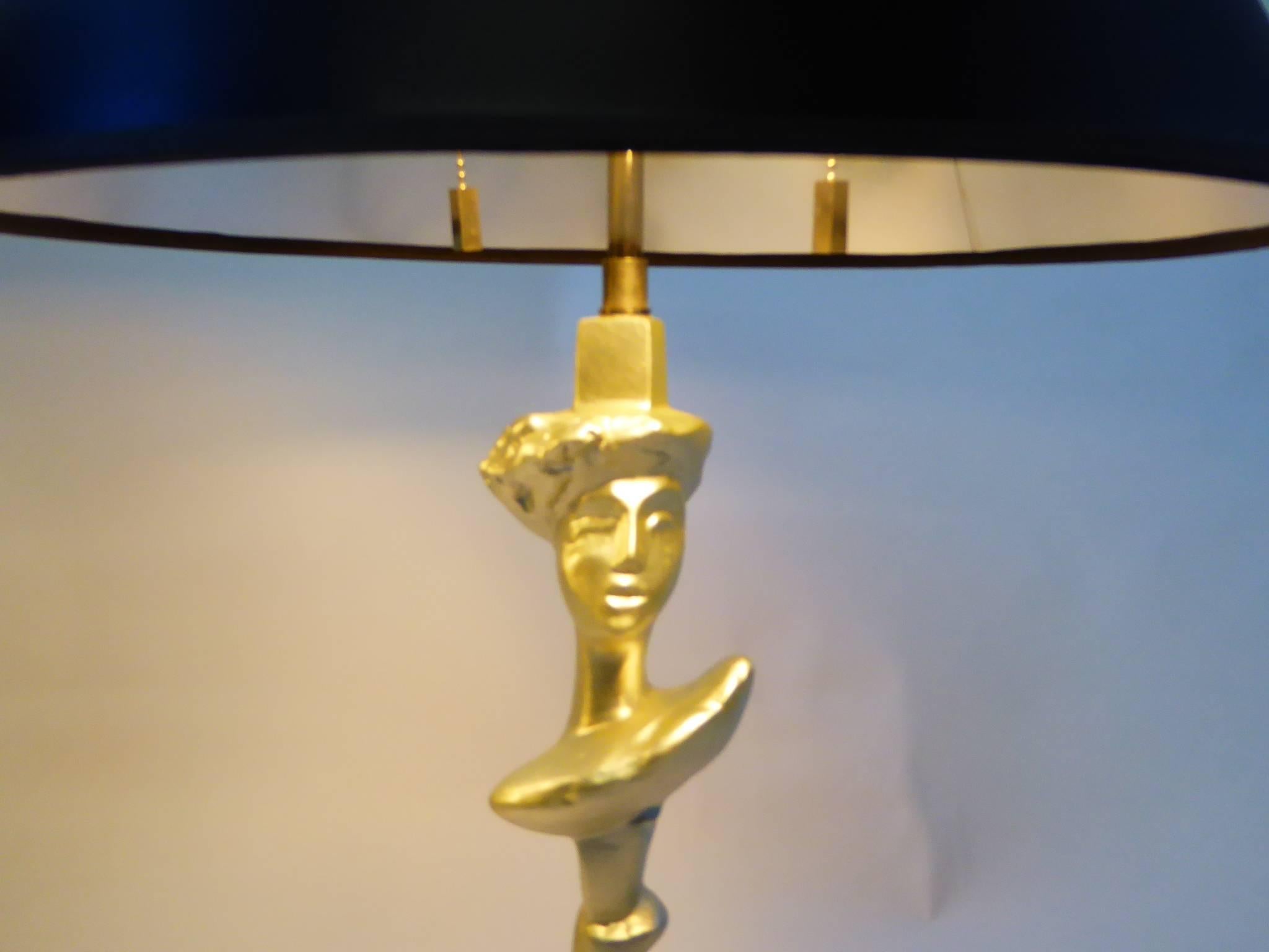 American Sirmos Masque Table Lamps Giacometti Design