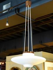 1950s Uno & Östen Kristiansson Saucer Chandelier for Luxus