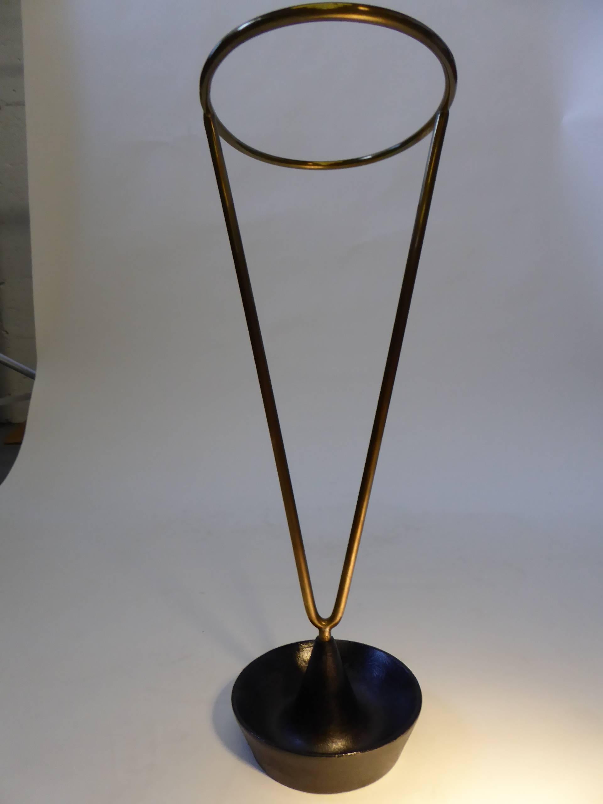 Rare Signed Carl Auböck Umbrella Stand, Austria 2