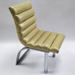 Eight Jay Spectre 1980s Eclipse Dining Chairs in Leather