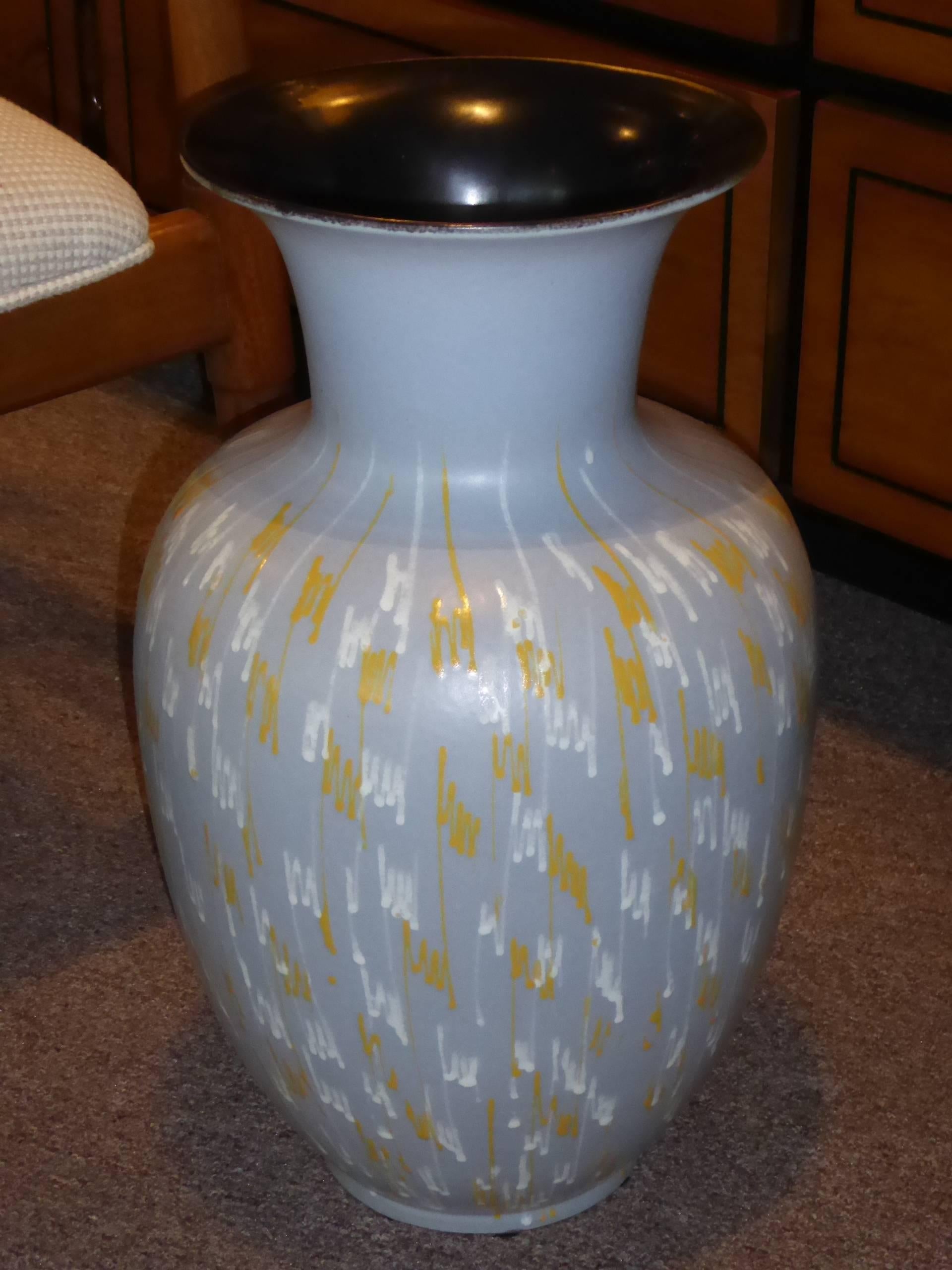 Allemand Grand vase de sol en poterie Carstens, Allemagne, 1956 en vente