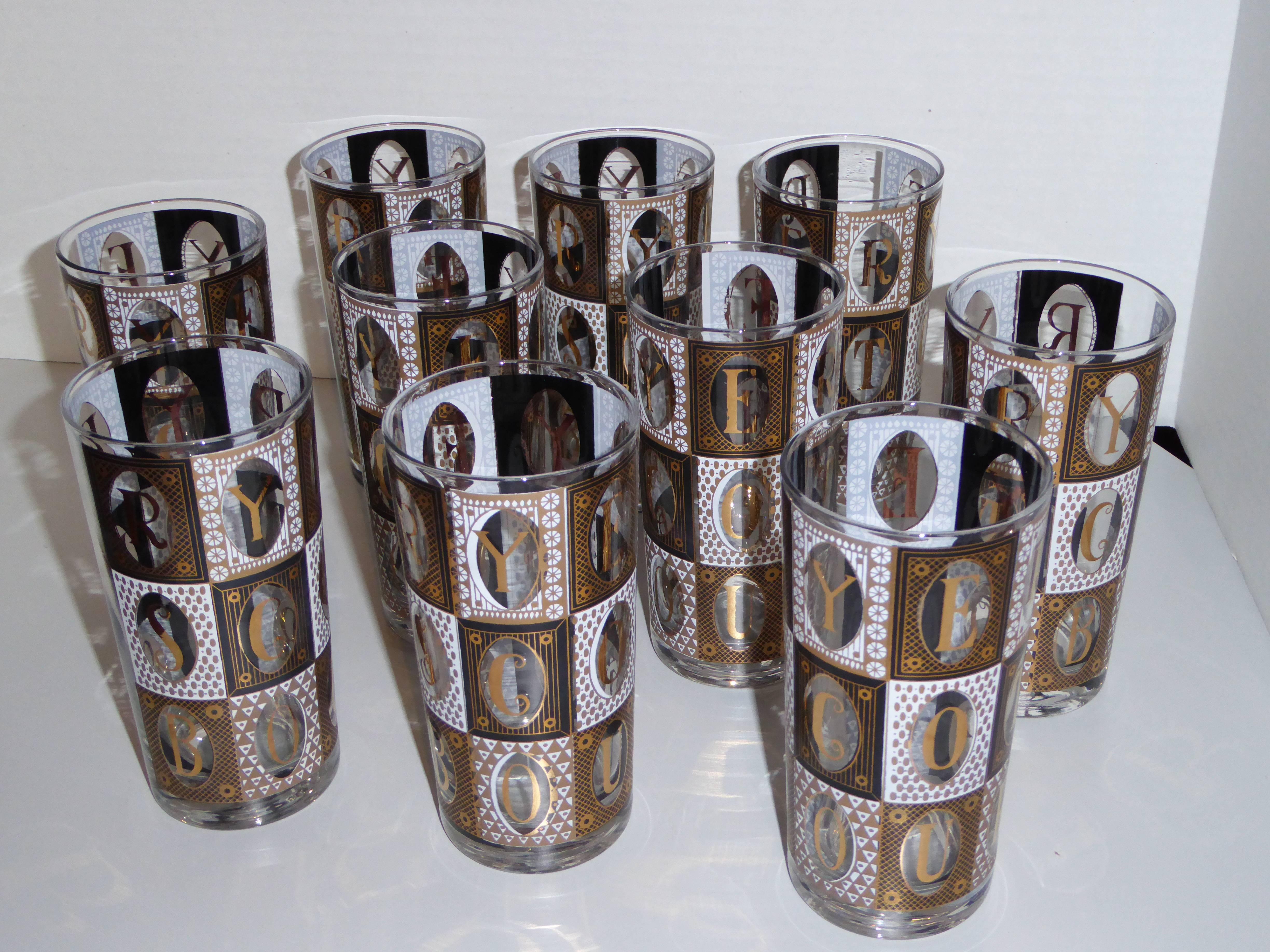 Mid-20th Century 1960s Georges Briard Set of 16  