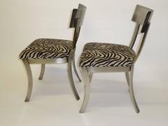 Sleek DIA Steel Klismos Chairs Design Institute of America