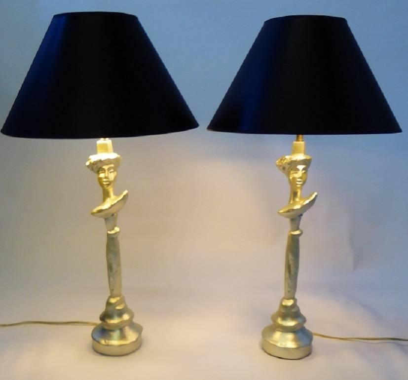 Sirmos Masque Table Lamps Giacometti Design 3