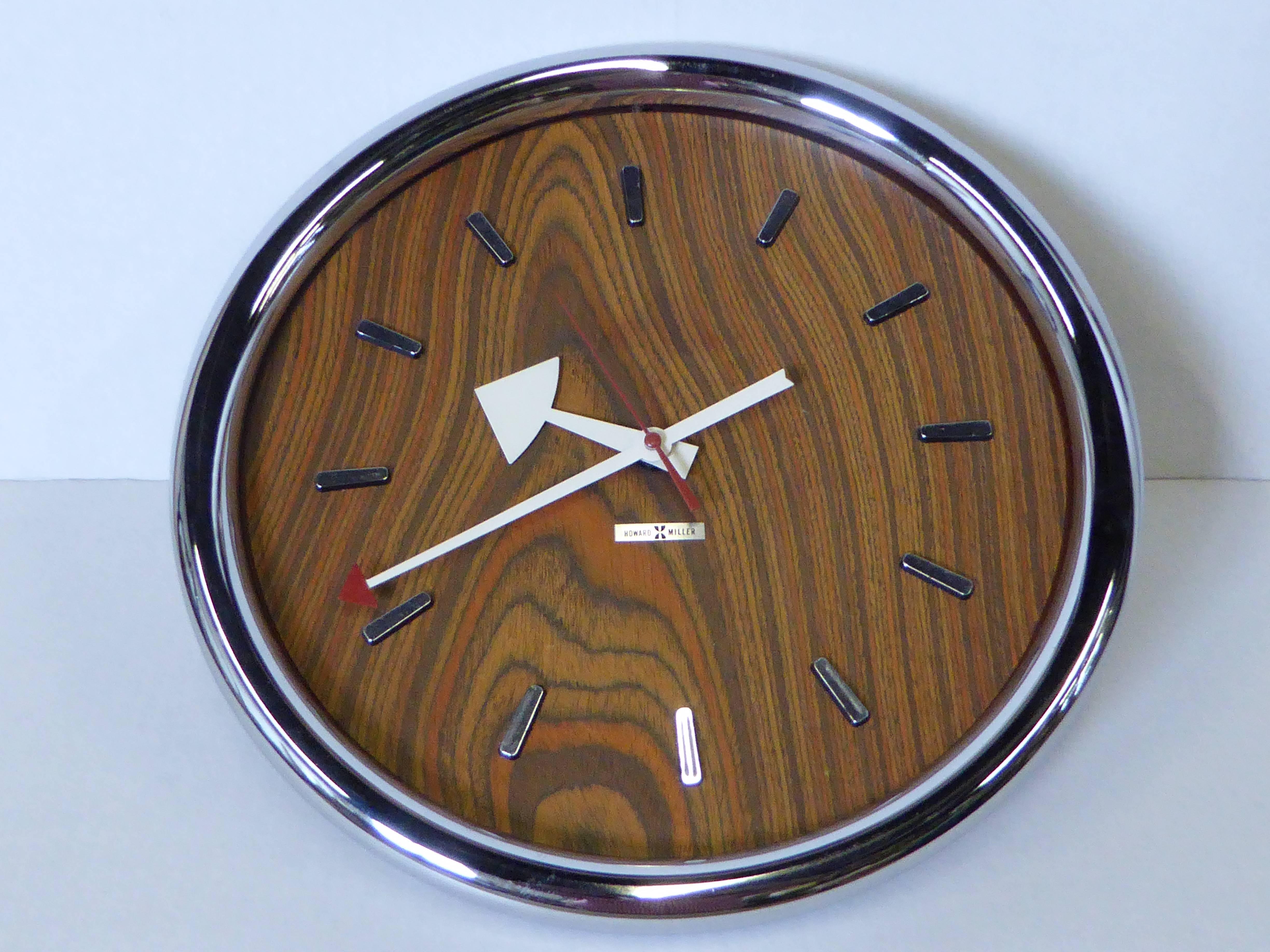 American Peter Protzman Style Clock by Howard Miller