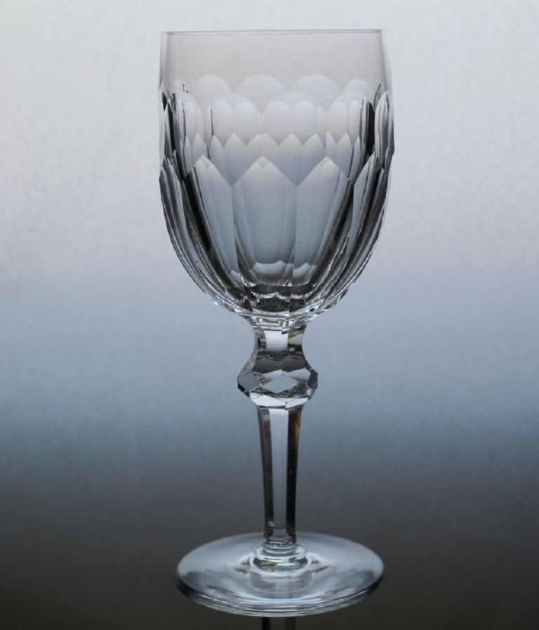Mid-20th Century Vintage Waterford Crystal Curraghmore Stemware Service for Eight