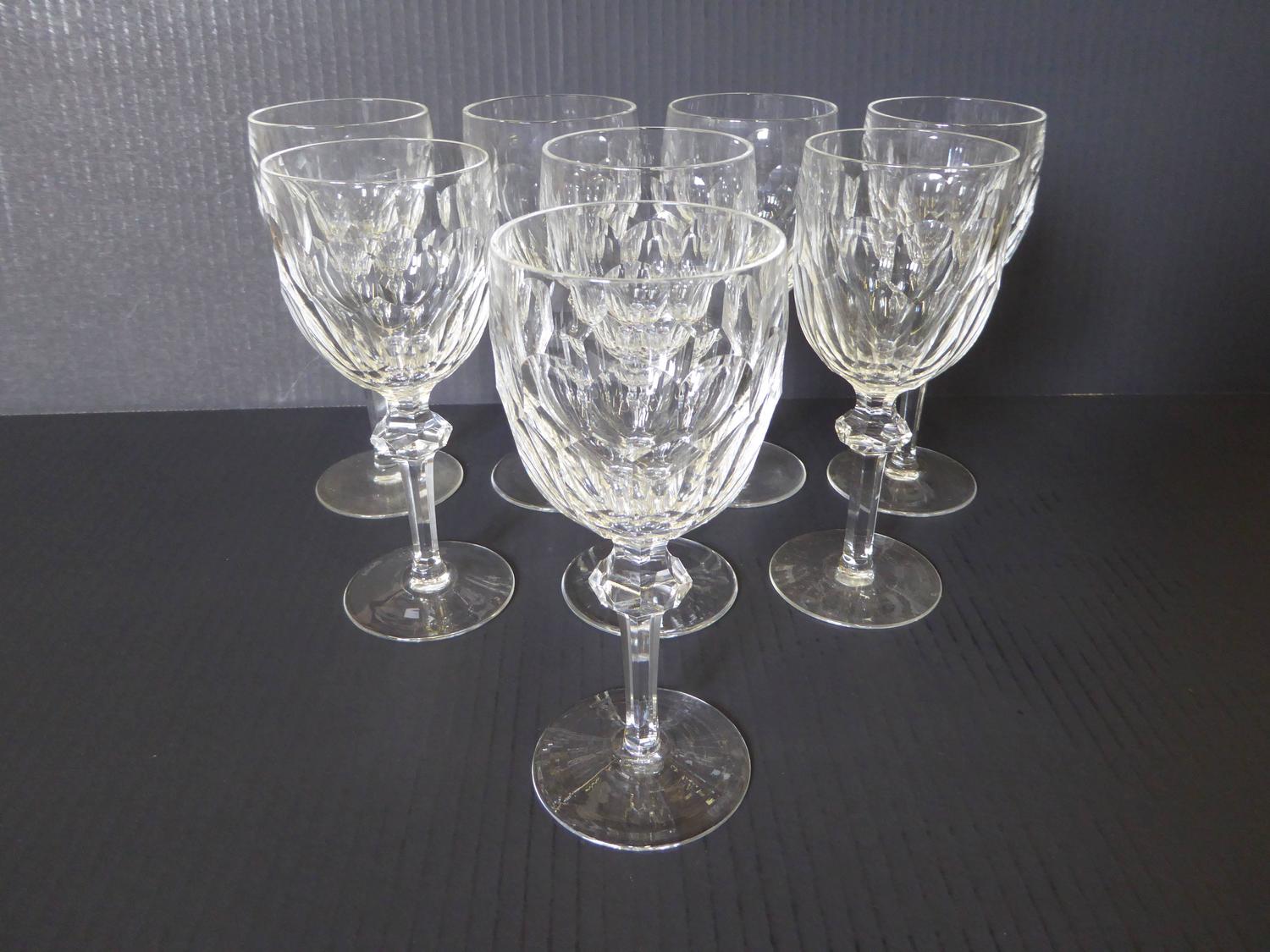 Vintage Waterford Crystal Curraghmore Stemware Service for Eight at 1stdibs