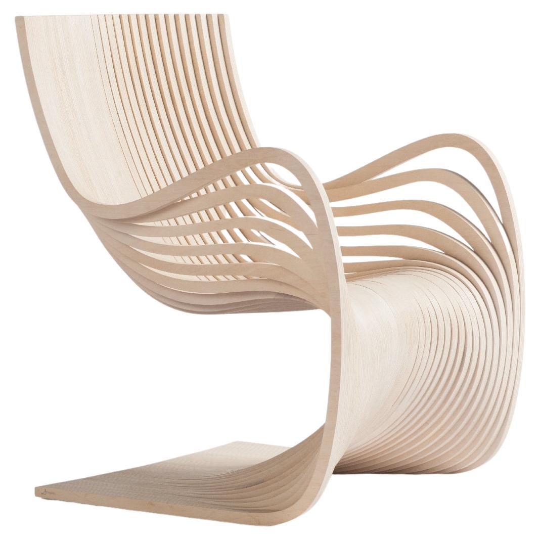 Chaise Pipo de Piegatto, une chaise sculpturale contemporaine en vente