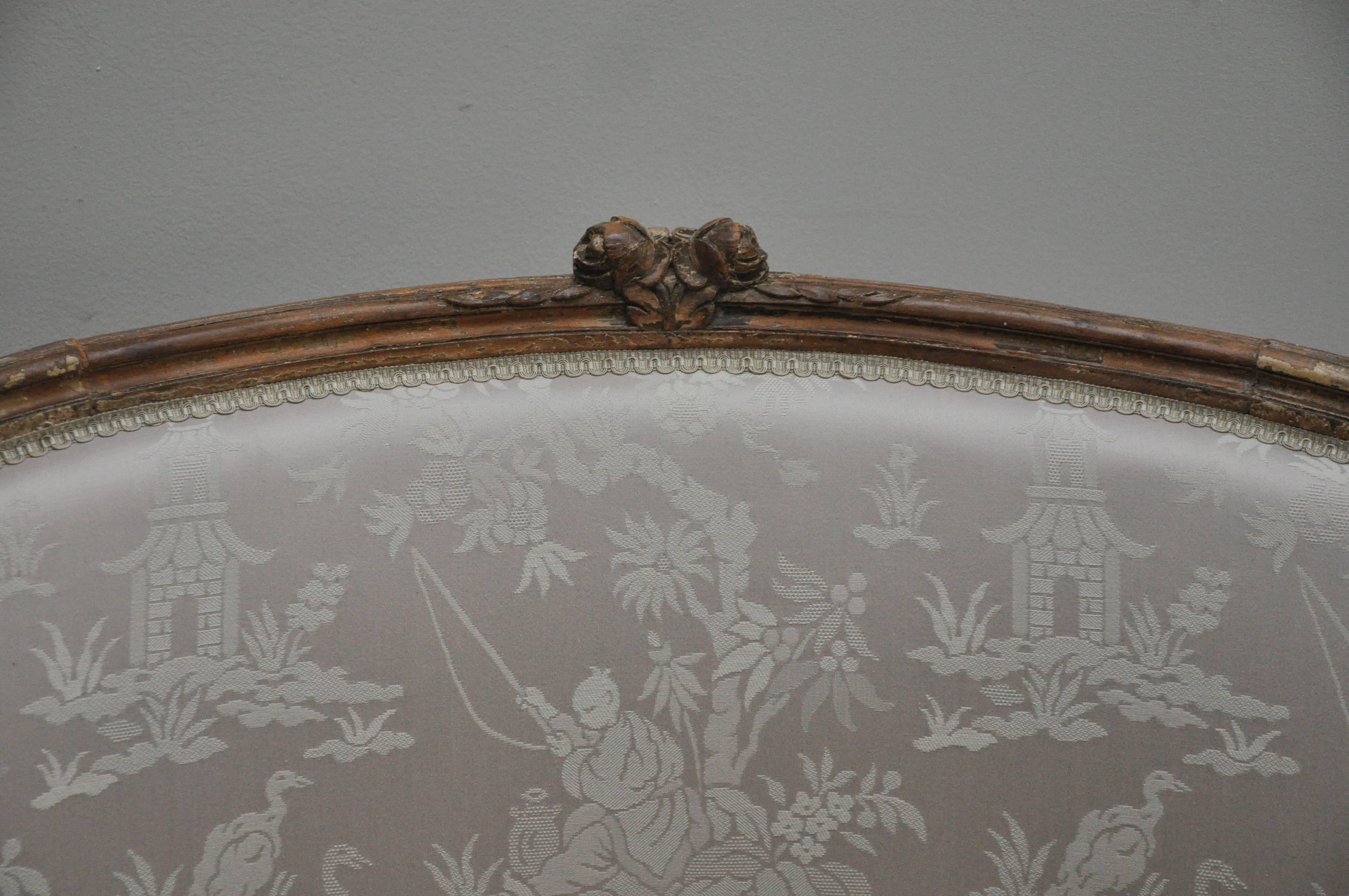 19th Century Antique French Settee or Canape For Sale