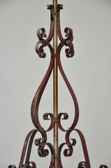 Large-Scale French Chinoiserie Style Four Lantern Hanging Light