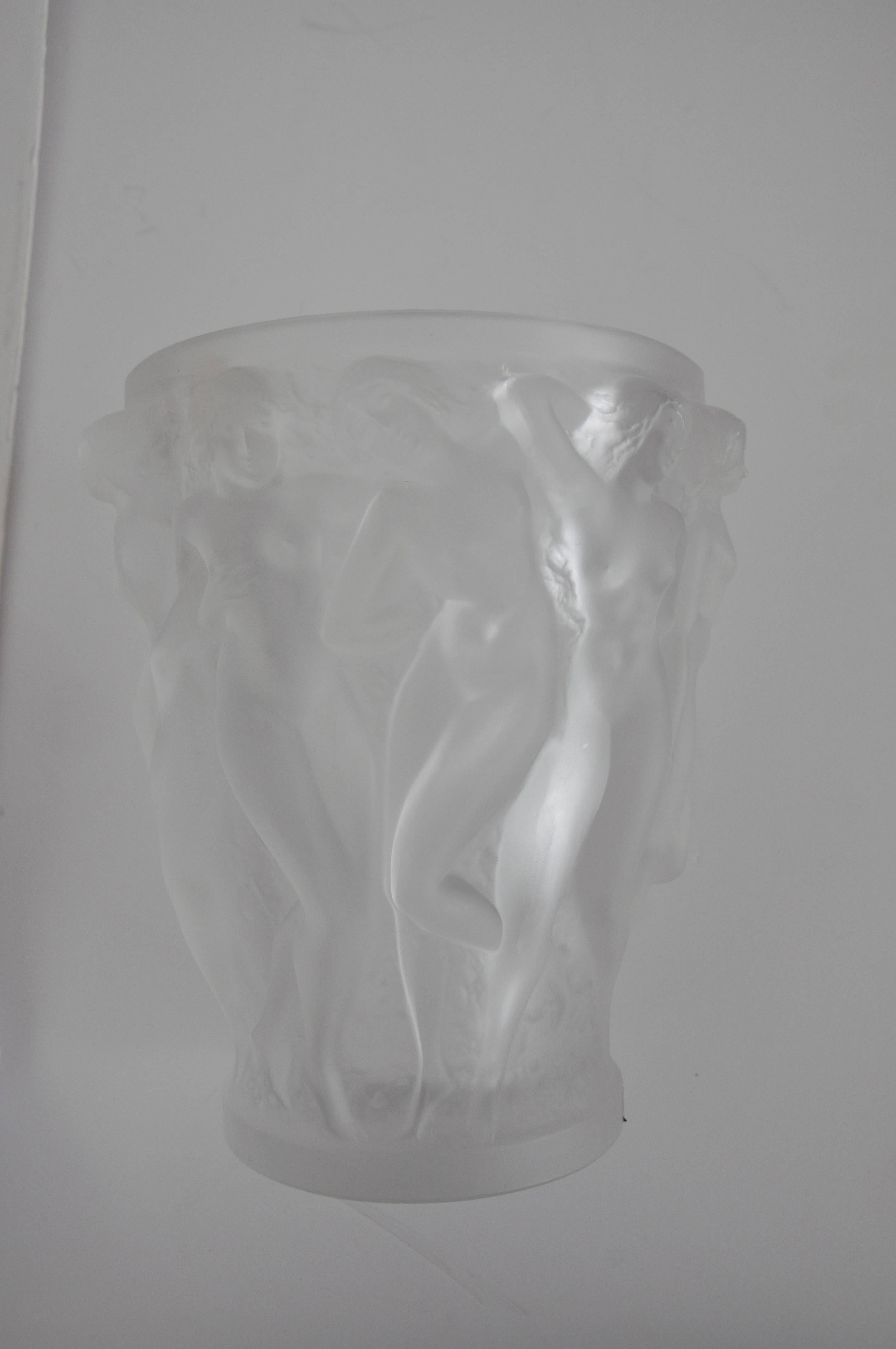 Lalique Bacchantes Vase For Sale 2