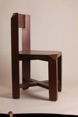 Pair of Chairs Attributed to the French Architect Dominique Zimbacca