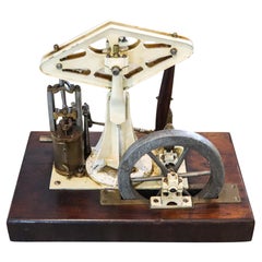 STUART TURNER 1898-1906 England Antique Half Beam Steam Engine Model