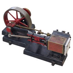 GRANT SIPP 1895 American Antique Steam Single Piston Engine Motor Scale Model