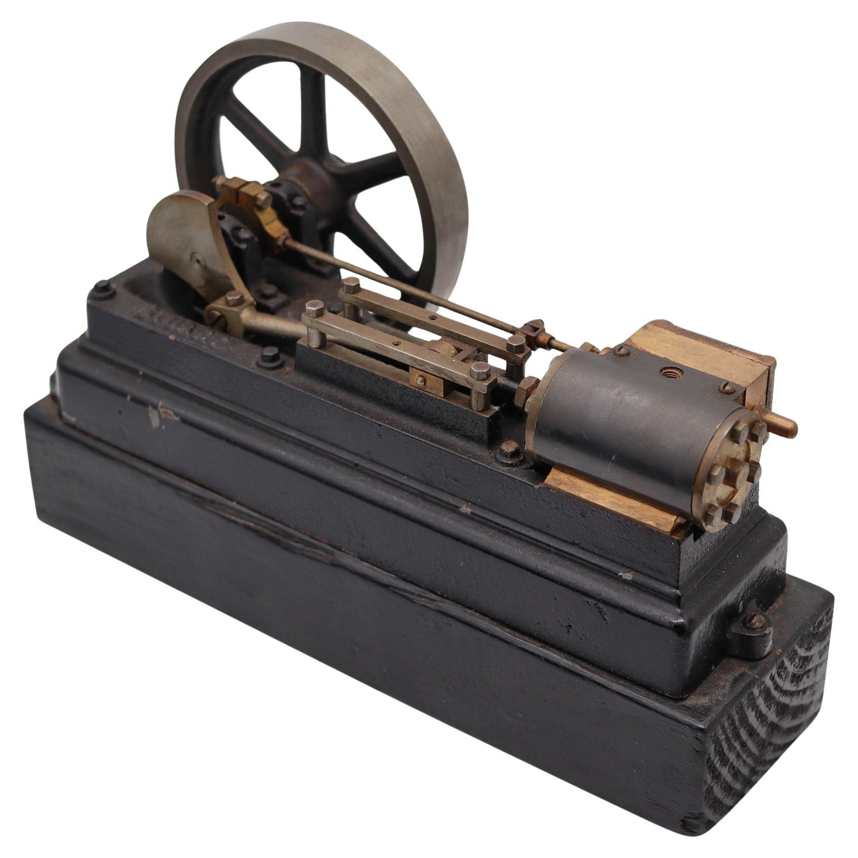 STUART TURNER 1898-1906 Inghilterra Antico Motore Funzionale Modello da Scrivania