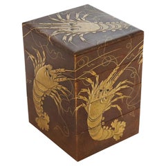 JAPAN Meiji Period 1870 Four Tiers Presentation Jubako Box Namiki Lacquer & Gold