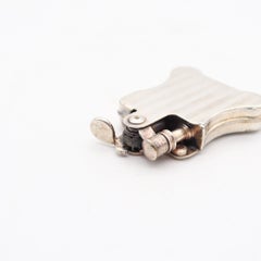 RONSON 1926 Art Déco Rare briquet automatique Banjo en métal argenté Near Mint