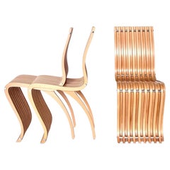 Set of 6 Schizzo chairs by Ron Arad, Vitra, 1989