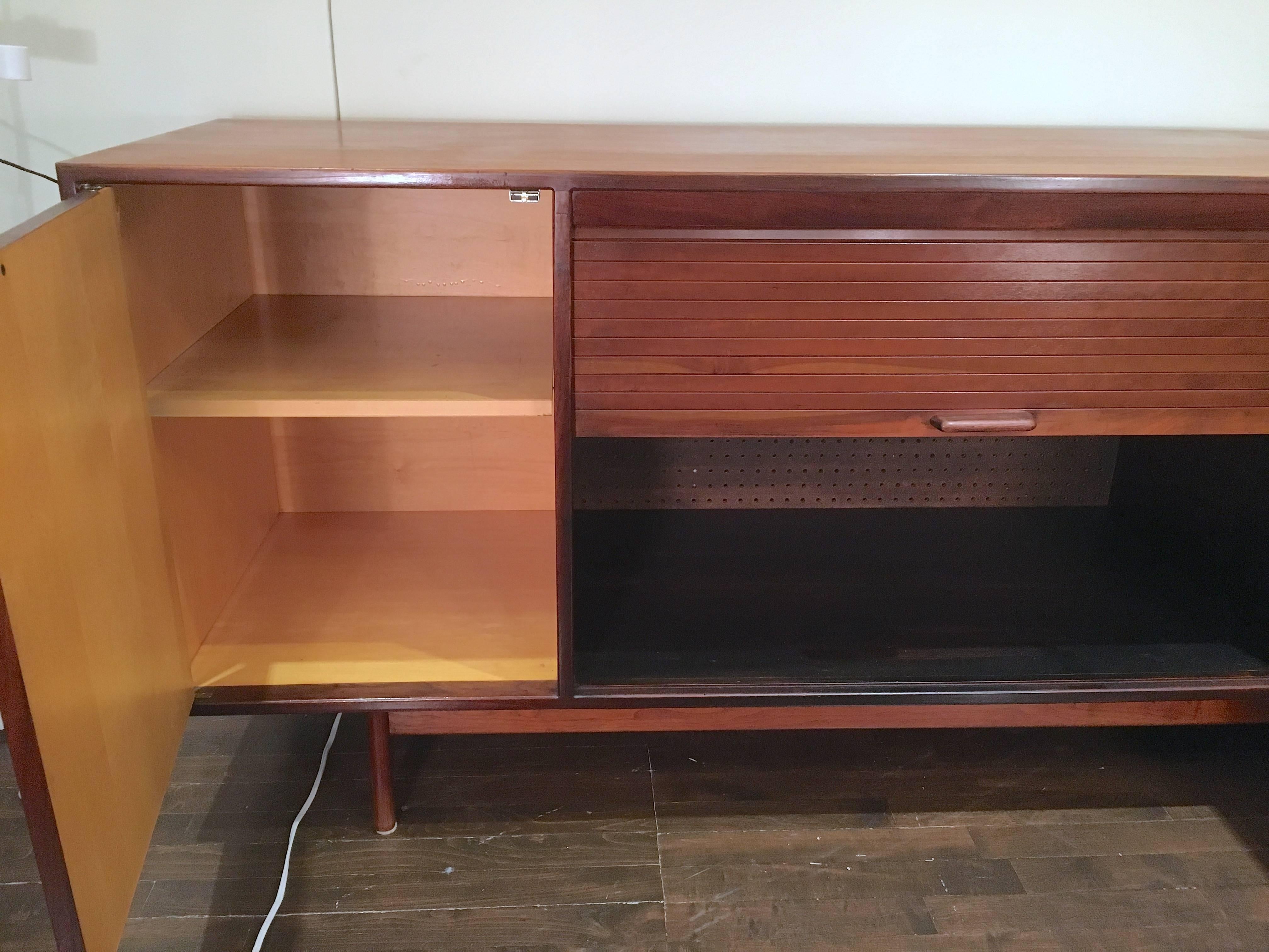 Jens Risom Modular Credenza in Original Cherry Oil Finish 3