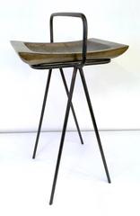 Smoking Stand and Ashtray by Ben Siebel